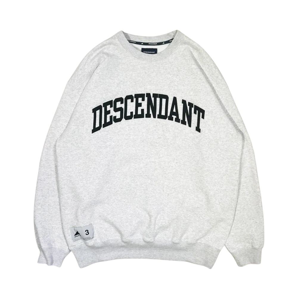 DESCENDANT の TEAM CREW NECK (242ATDS-CSM16)